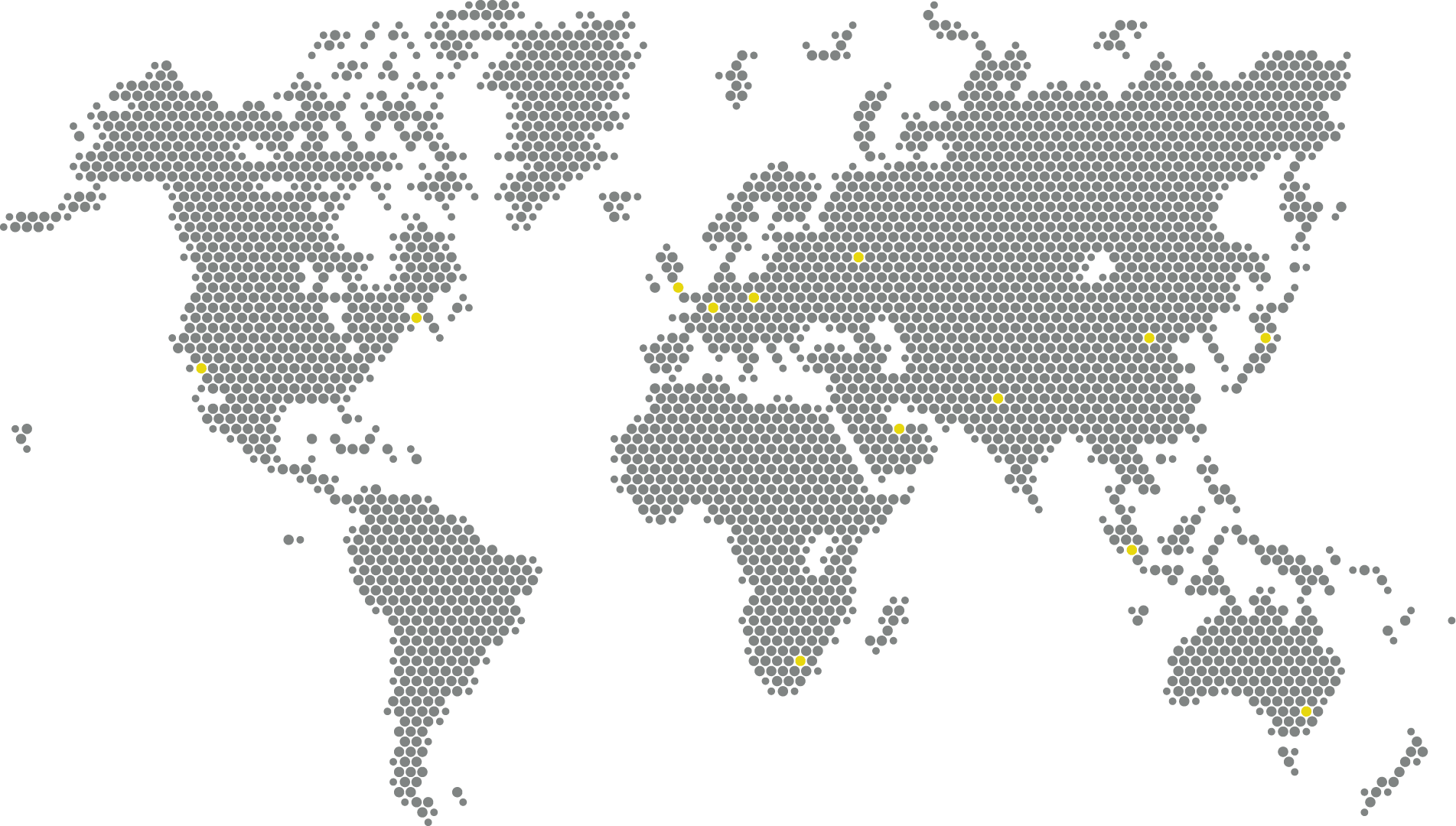 World Map Distribution